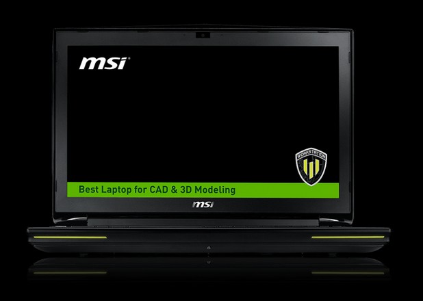 Моделът MSI WT72 има 17,3-инчов екран с резолюция Full HD 1920х1080 пиксела