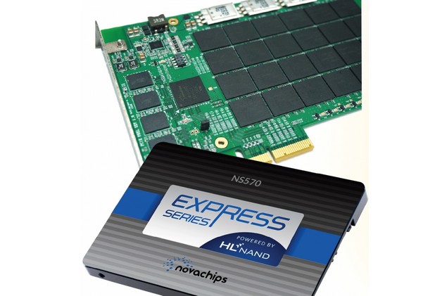 SSD устройството Novachips Express NS570 10 е изпълнено във форм фактор PCI Express и има капацитет 10TB