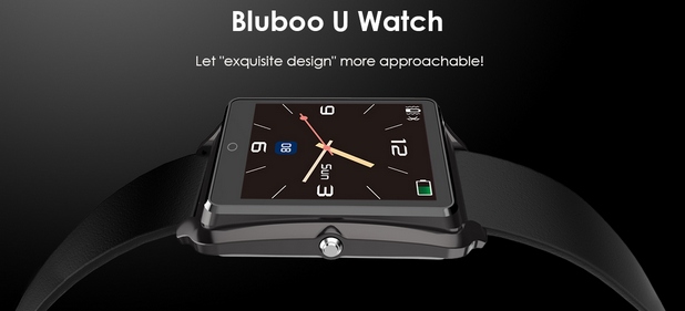 Bluboo U watch е модерен смарт часовник за делови ангажименти и развлечение 