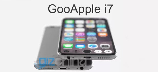 GooApple i7 все още не е на пазара, но от компютърния модел се вижда, че копира дизайна на iPhone 7, който вече изтече в интернет