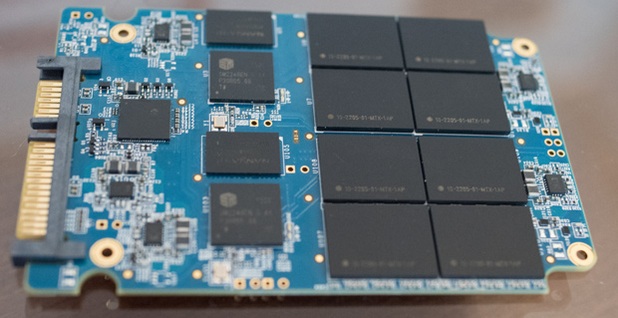 SSD дискът на Mushkin използва флаш памет 3D MLC NAND и контролер Silicon Motion SM2246EN (снимка: TechReporter.com)