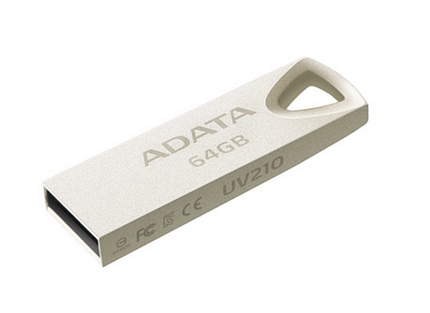 Adata UV210 е достъпна с капацитети от 8GB до 64GB и доживотна гаранция