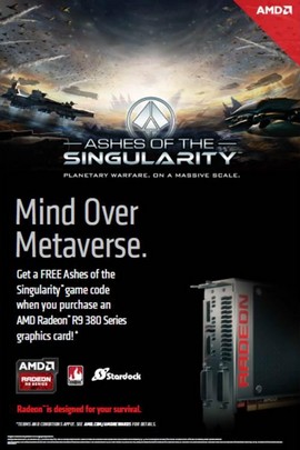 AMD ще даде безплатно Ashes of the Singularity при всяка покупка на графична карта от серията Radeon R9 380