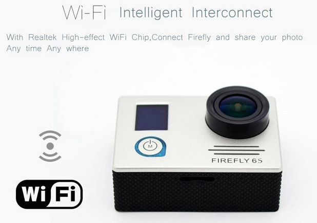 Вграденият Wi-Fi позволява прехвърляне на съдържанието към смартфон или таблет чрез приложение Firefly App