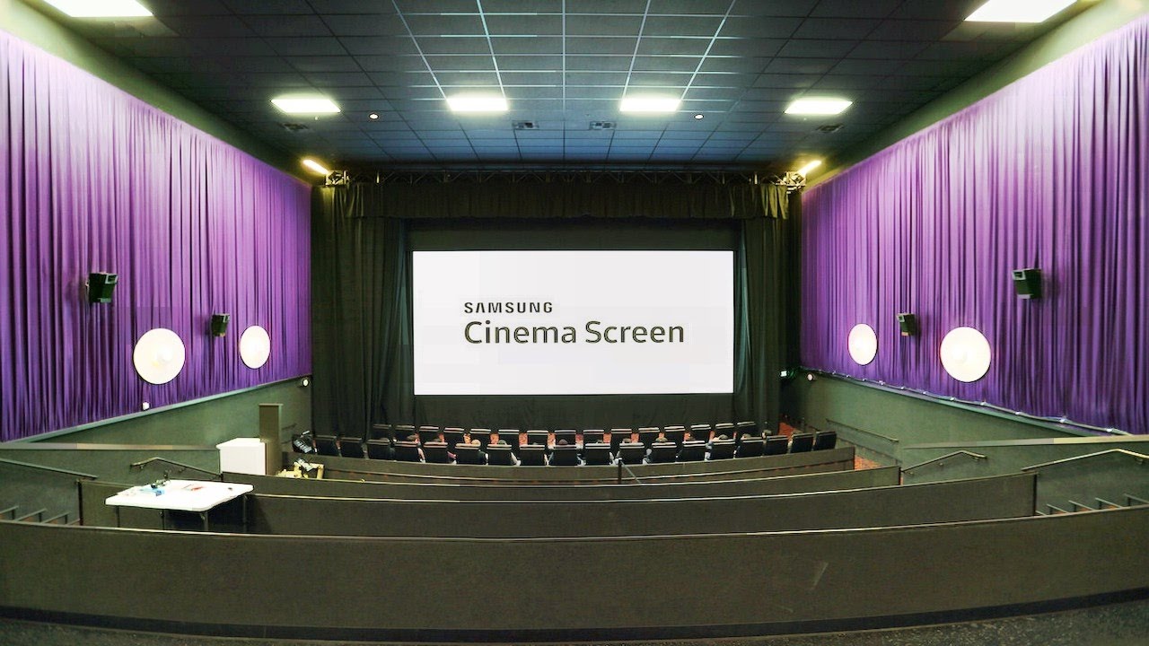 Швейцарска киноверига ще внедри дисплеите през февруари 2018Samsung Cinema Screen