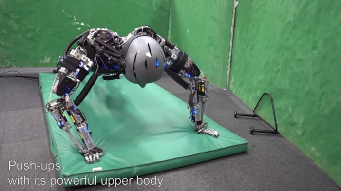 Скелетът на японския Кенгоро съответства напълно на човешкияЯпонският робот Кенгоро