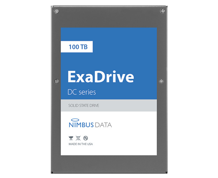 Nimbus Data ExaDrive DC100 идва с 42 по нисък разход за
