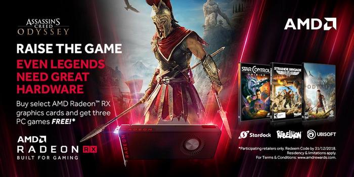 Промоцията на AMD включва заглавия като Assassin s Creed Odyssey Купувачите