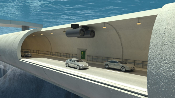 Амбициозният проект цели да освободи фиордите от фериботиПодводните плаващи тунели