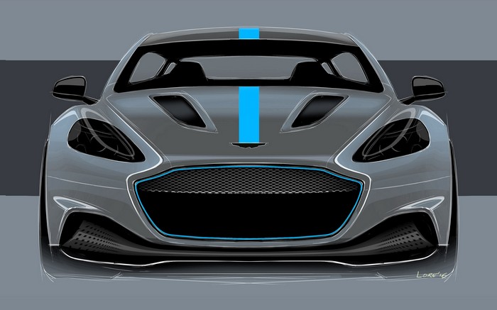 Това ще бъде Rapide E първата електрическа кола на Aston