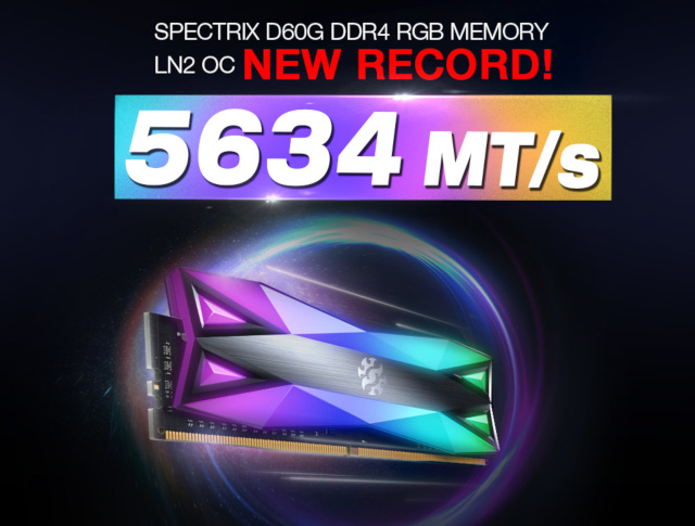 Модулът Spectrix D60G е достигнал 5634MT/s на дънна платка MSI