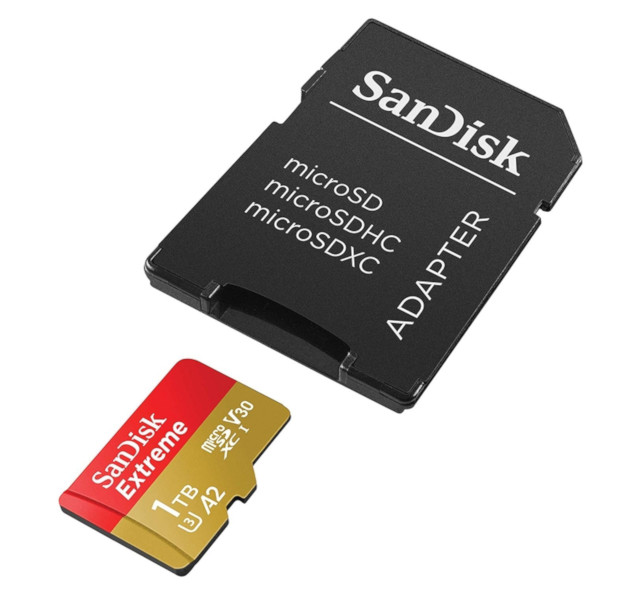 Моделът на SanDisk се предлага на цена от 450 долараmicroSDXC