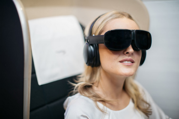 Виртуалната реалност обещава запомнящо се пътуване в самолетаПотапяне във виртуалния