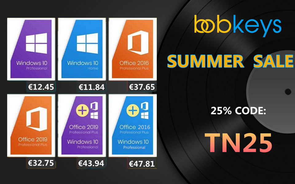 Вземете софтуерни ключове с 25 отстъпка за Windows и OfficeСофтуерните