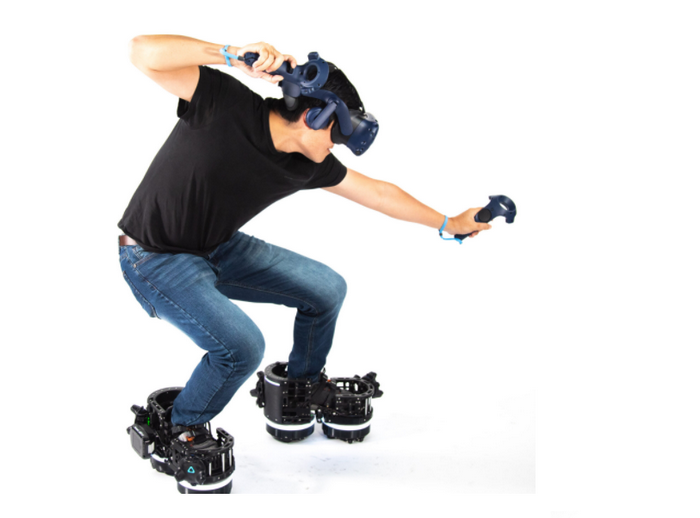 Обувките Ekto One обещават ново потребителско изживяване във виртуалната реалност(снимка: