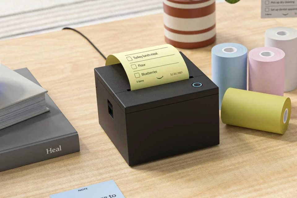 Smart Sticky Note Printer е проектиран да работи с повечето