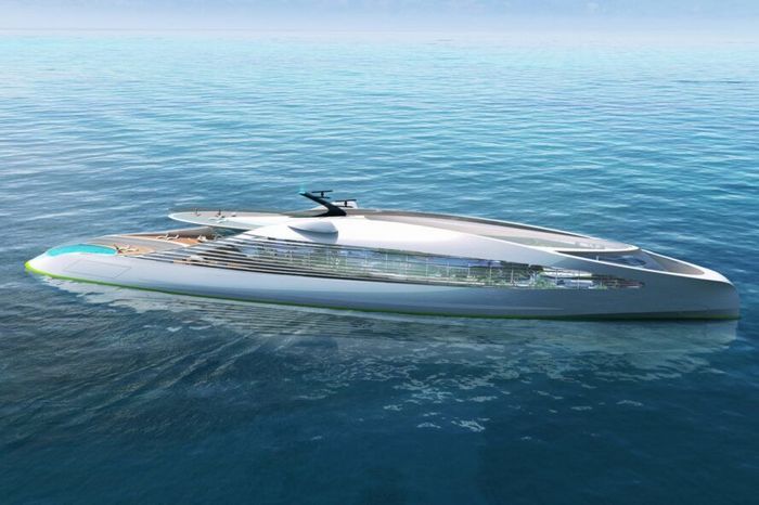 Яхтата има елегантен, футуристичен дизайн, който моментално привлича погледа(снимка: 3deluxe)
Ако