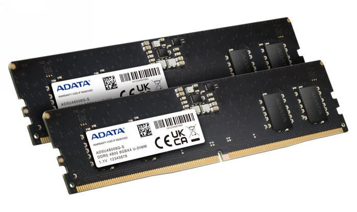 DDR5 4800 ще се предлага в единичен стик с капацитет 8GB