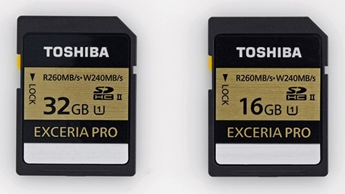 Новите SD карти на Toshiba записват данни с рекордно висока скорост от 240 MB/s