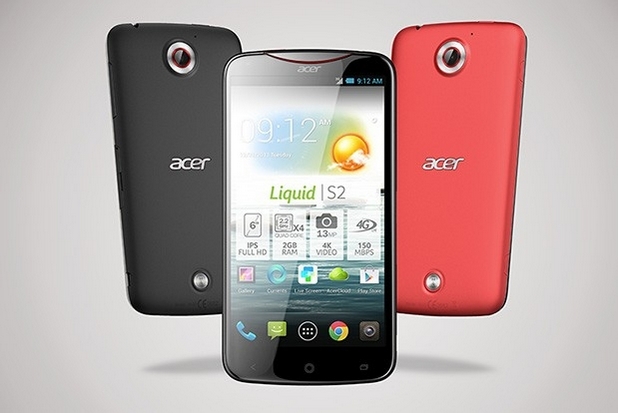 6-инчовият смартфон Acer Liquid S2 ще дебютира на изложението IFA 2013 в Берлин