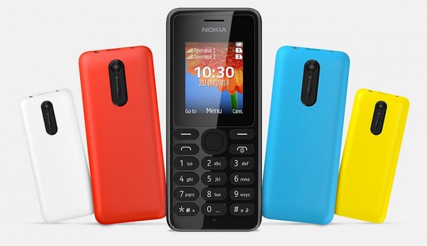 Nokia 108 ще се предлага в няколко цвята на цена от 29 долара без данъците и таксите
