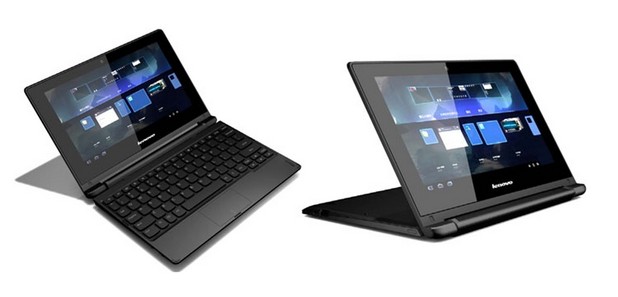 Конструкцията на IdeaPad A10 не предвижда отделяне на клавиатурата, но потребителите могат да ползват модела и като обикновен ноутбук, и като сензорен таблет
