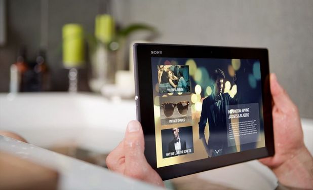 Xperia Z2 Tablet e най-тънкият и най-лек водоустойчив таблет в света