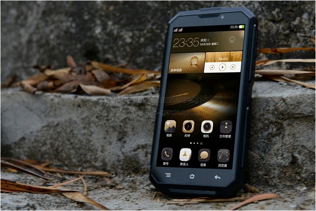 GOFLY Rugged Smartphone е сравнително мощен смартфон с голям 5-инчов екран, покрит със защитно стъкло Gorilla Glass 3