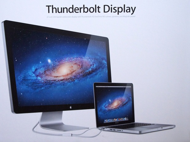 Мониторът Apple Thunderbolt Display скоро ще се сдобие с вграден GPU и резолюция 5К