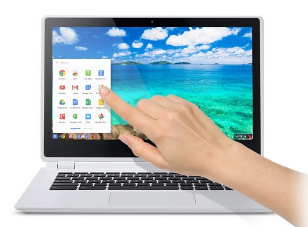 Acer е основен производител на мобилни компютри под управление на Chrome OS, вкл. сензорни модели