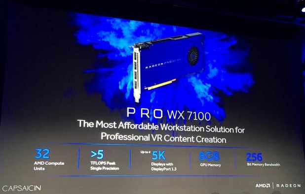 Radeon Pro WX 7100 прави по-достъпно създаването на VR съдържание с филмово качество