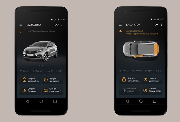 Водачите на Лада ще могат да управляват много от функциите на своя автомобил с помощта на мобилно приложение