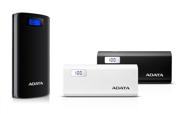 Двете нови батерии на Adata имат смарт панели, които показват точно колко процента заряд е останал в тях