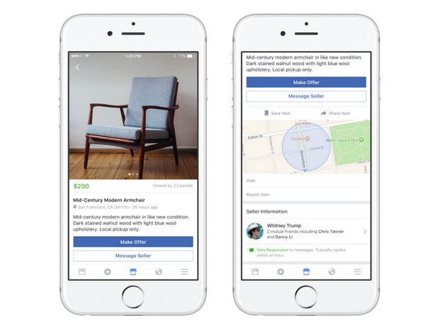 Facebook иска да се превърне и в площадка за покупко-продажба на стоки между потребителите