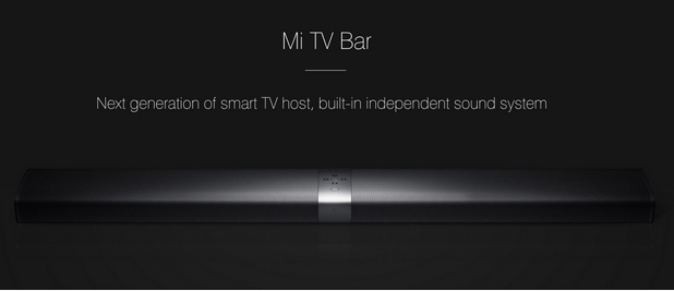 Xiaomi Mi TV Bar впечатлява с изискан стил в черно 