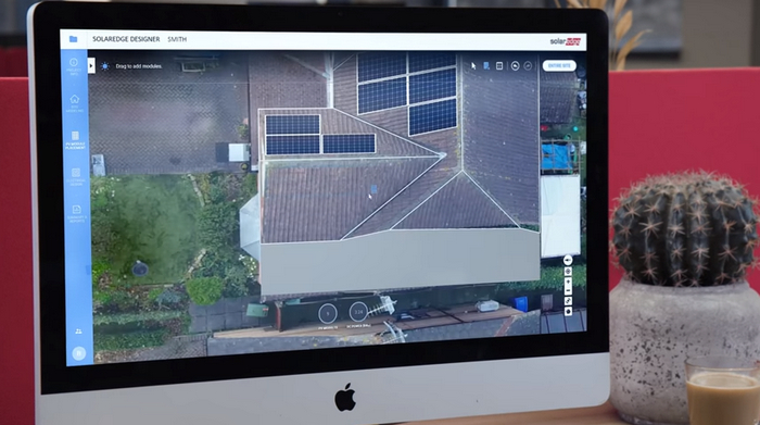 Разработката на SolarEdge разчита на най-новите сателитни данниСофтуерът за проектиране