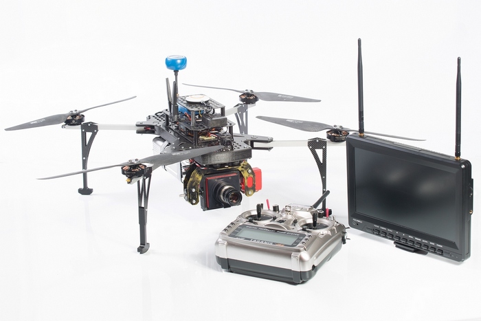 Апаратът е оборудван с набор от оптични прибори за наблюдениеOrion-Drone