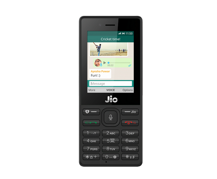 Месинджърът проработи на устройствата JioPhone достъпни в ИндияПритежателите на телефони