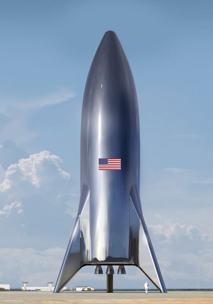 Експерименталният кораб на SpaceX заимства дизайн от 50-те годиниStarship прилича