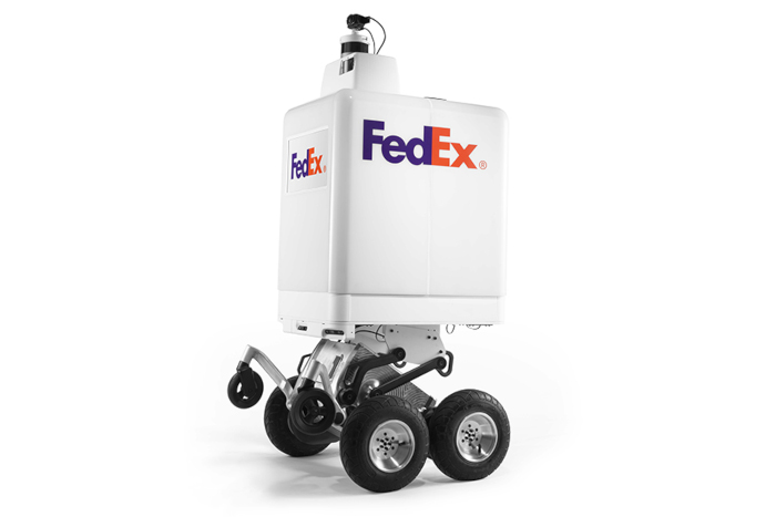 FedEx ще използва автономното устройство в последната миля FedEx SameDay Bot