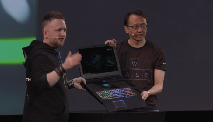 Топ моделът за игри идва с уникална подвижна клавиатураНовият Predator