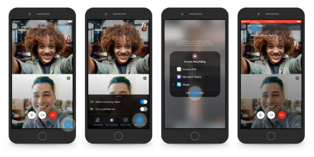 Новата функционалност е лесно достъпна за потребителитеМобилната версия на Skype