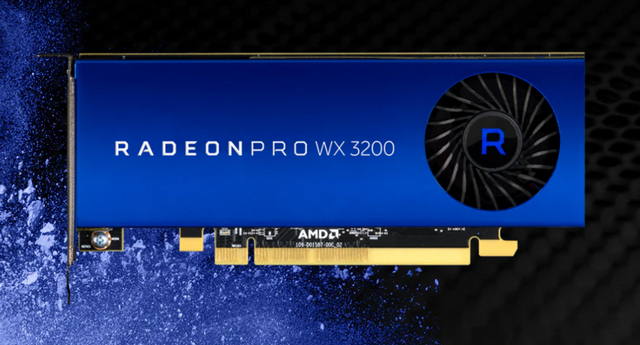 Нископрофилният графичен ускорител достига 1,66 терафлопаГрафичната карта Radeon Pro WX