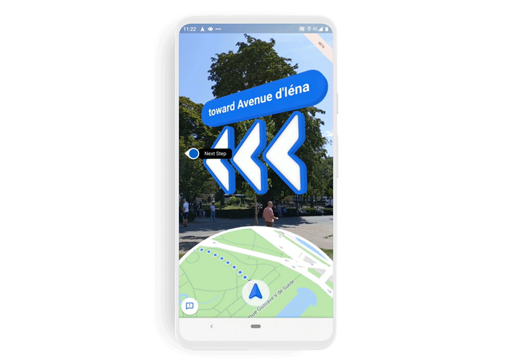 Нова функционалност улеснява потребителите на iPhone и AndroidGoogle Maps AR