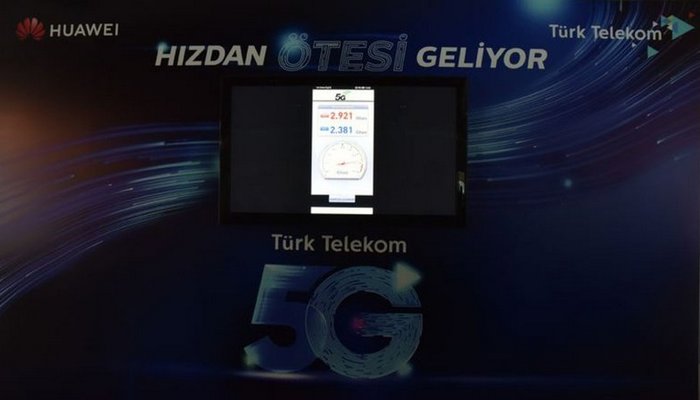 При тестове в мрежата на Turk Telecom са постигнати 2,92