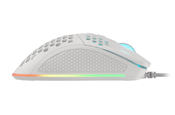 Мишката е затворена в ултралек перфориран панел с PRISMO осветление снимка
