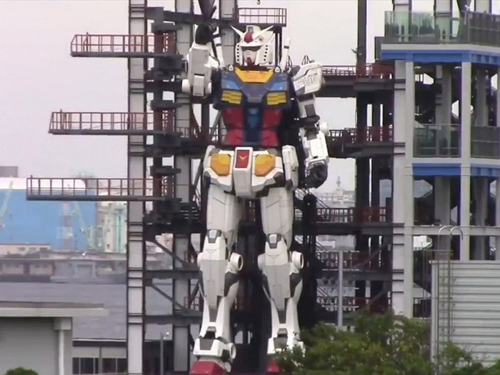 Гигантският робот Gundam се очаква да впечатли туристите в японския