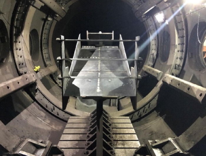 Аеродинамичния тунел в който е тестван новият двигател sodramjet снимка Chinese