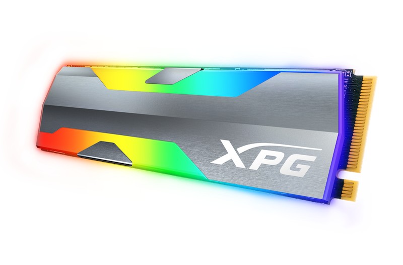 SPECTRIX S20G SSD има Х-образен RGB профил с възможност за