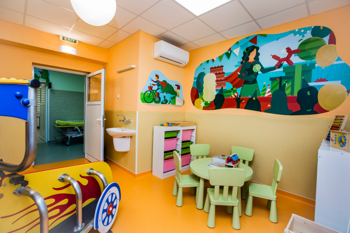 Децата в Пирогов се лекуват в интерактивна среда с неограничен